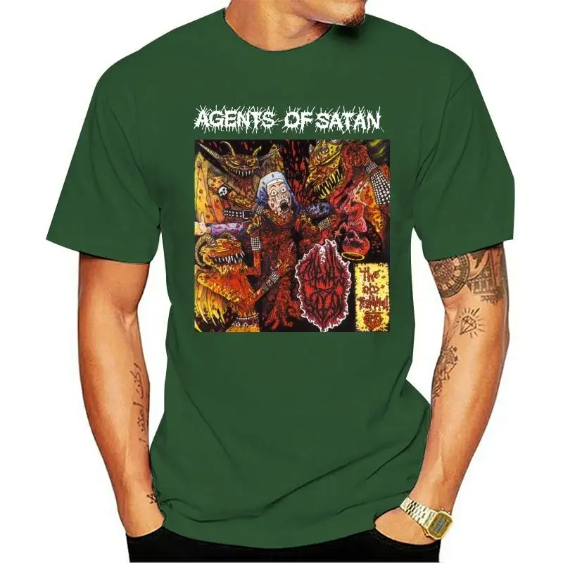 Agents Of Satan V1 The Old Testament T-shirt Black Grindcore All Sizes T-shirt Novelty Cool Tops Men's Short Sleeve T Shirt T
Agents Of Satan V1 The Old Testament T-shirt Black Grindcore All Sizes T-shirt Novelty Cool Tops Men's Short Sleeve T Shirt T