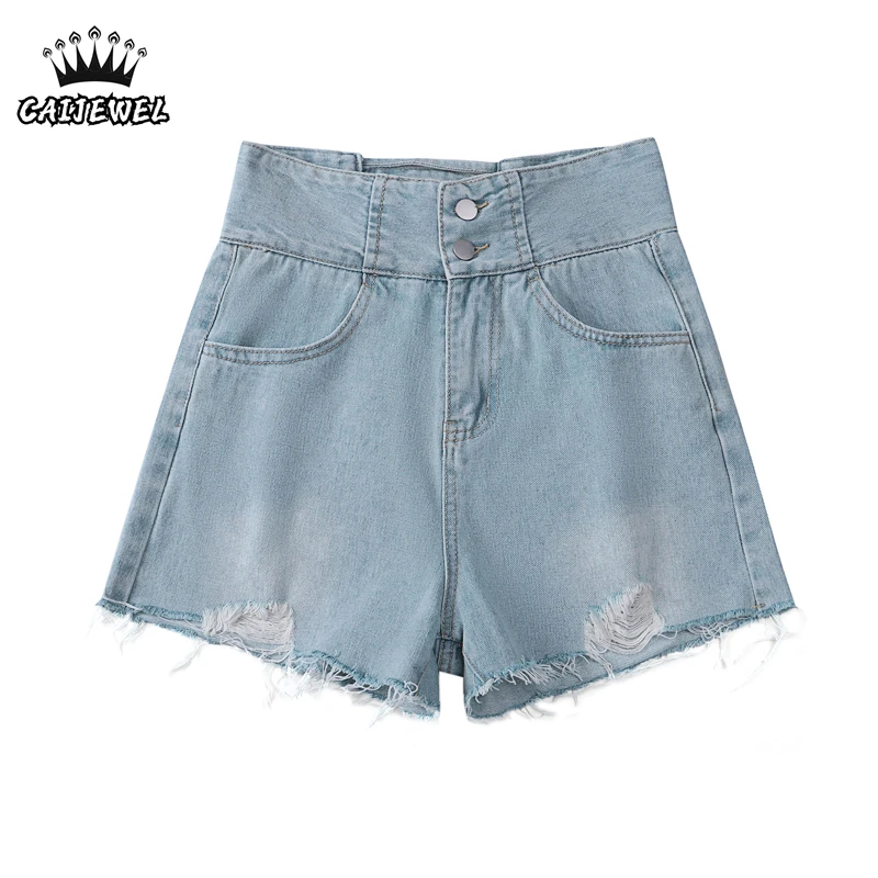 High Waist Women's Shorts Jeans Streetwear Korean Fashion Hot Pants Baggy Wide Leg 2022 Summer Mom Double Button Denim Shorts 
High Waist Women's Shorts Jeans Streetwear Korean Fashion Hot Pants Baggy Wide Leg 2022 Summer Mom Double Button Denim Shorts