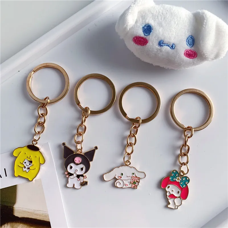 Kawaii Metal Keychain Cute Girly Heart Kuromi My Melody Cinnamoroll Pom Pom Purin Pendant Bag Ornament Decoration Toys for Girls
Kawaii Metal Keychain Cute Girly Heart Kuromi My Melody Cinnamoroll Pom Pom Purin Pendant Bag Ornament Decoration Toys for Girls