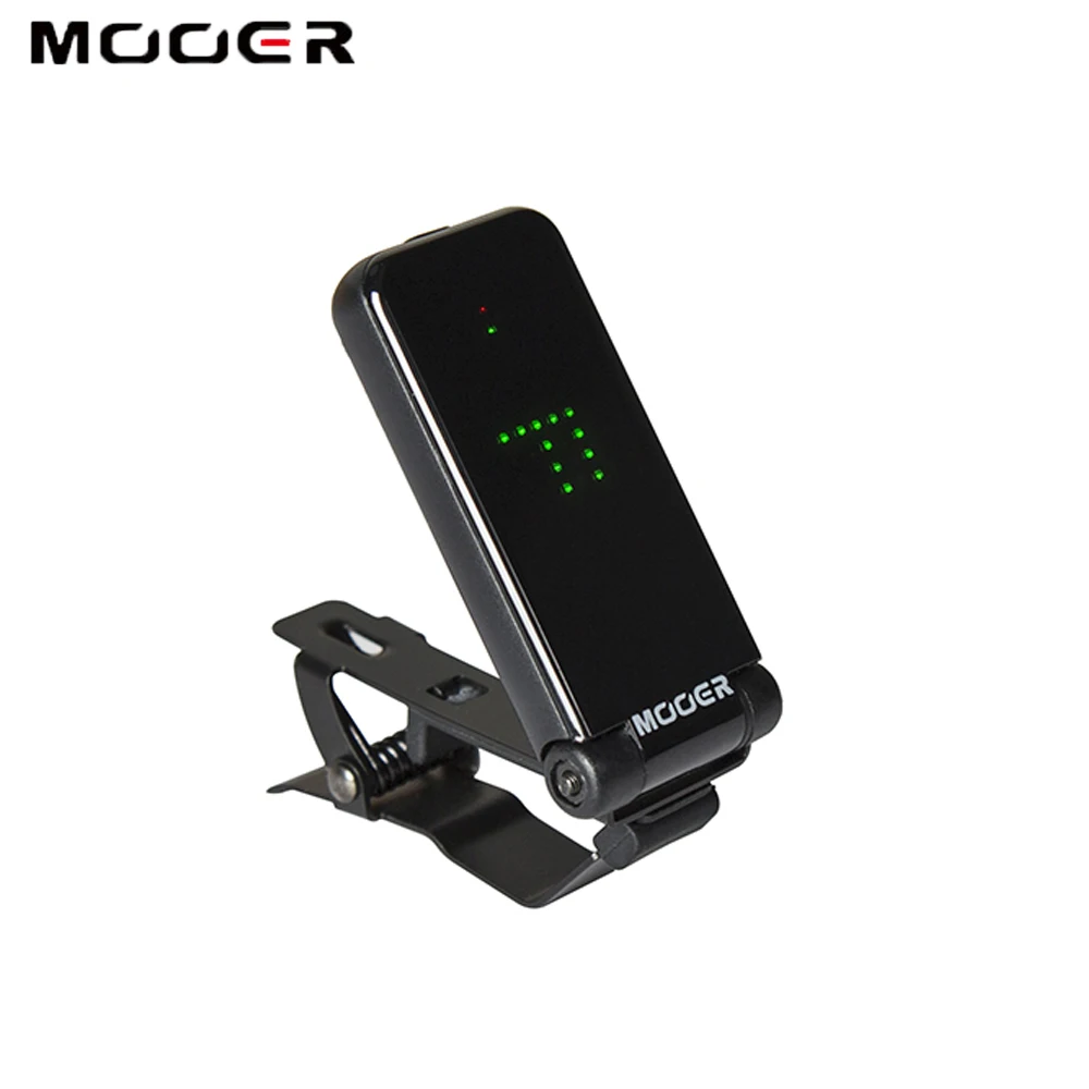 Новейшие цифровые тюнеры Mooer CT 01 с зажимом и поворотом на 180 ° подходят для гитары