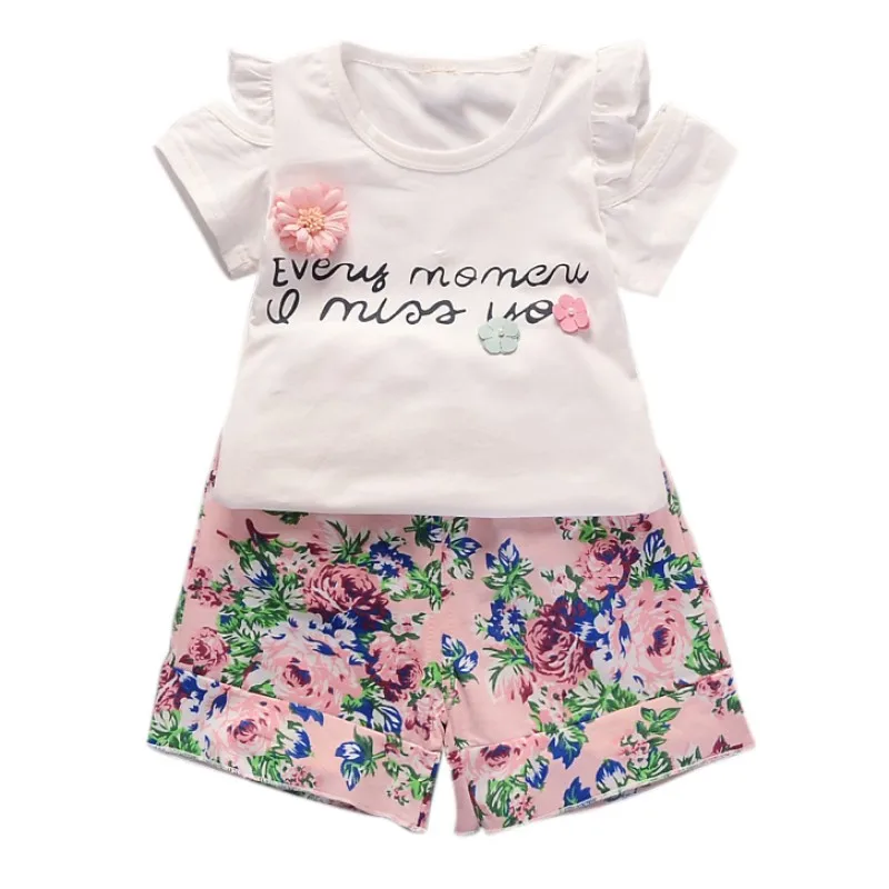 2020 Baby Summer Clothing Infant Newborn Kids Girls Letter Print Strapless Short Sleeve T-shirt Tops + Shorts Clothes 2Pcs Set
2020 Baby Summer Clothing Infant Newborn Kids Girls Letter Print Strapless Short Sleeve T-shirt Tops + Shorts Clothes 2Pcs Set