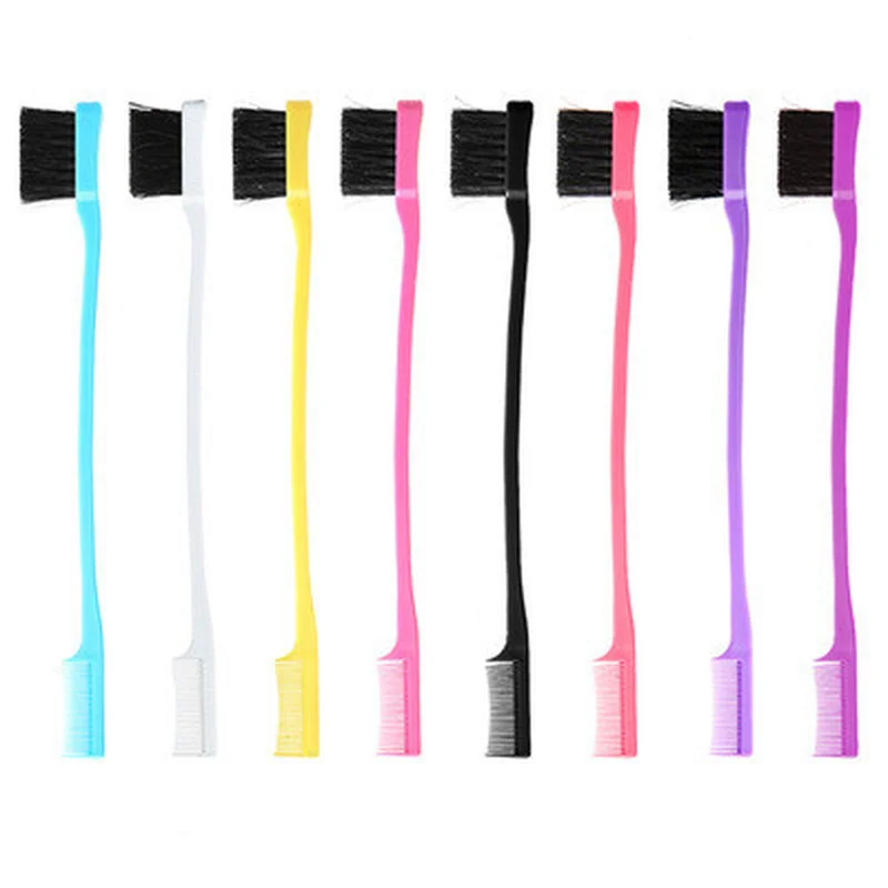 New 1PC Double Sided Edge Control Hair Comb Hair Styling Hair Brush Random Color Edge Brush Eyebrow Brush Makeup Brushes Beauty
New 1PC Double Sided Edge Control Hair Comb Hair Styling Hair Brush Random Color Edge Brush Eyebrow Brush Makeup Brushes Beauty
