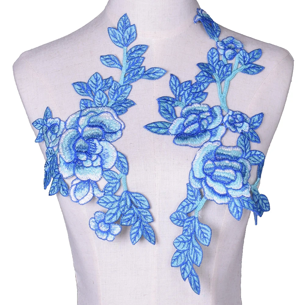2Pcs/Set Flower Rose Embroidered Sewing On Patch For Clothes Badge decorative Sewing Fabric Applique Supplies
2Pcs/Set Flower Rose Embroidered Sewing On Patch For Clothes Badge decorative Sewing Fabric Applique Supplies