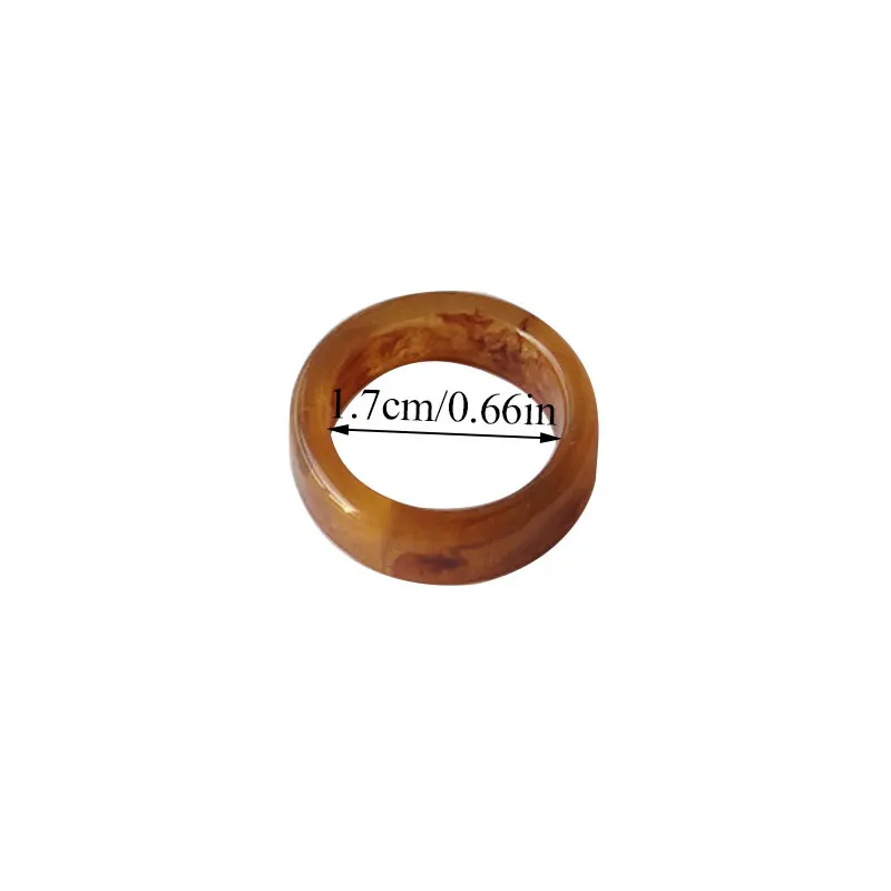1PC New Vintage Fashion Printing Grain Resin Ring Square Cool Wind Ring Wide Ivory Color Acrylic Rings For Girl Jewelry Gift
1PC New Vintage Fashion Printing Grain Resin Ring Square Cool Wind Ring Wide Ivory Color Acrylic Rings For Girl Jewelry Gift