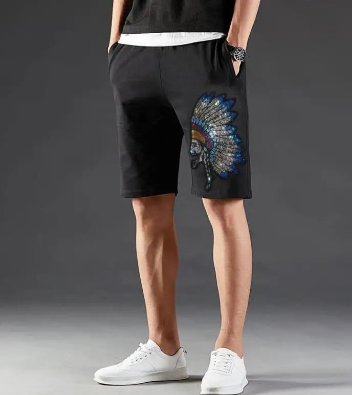 Мужские шорты Стразы в Европейском стиле, Летние повседневные хлопковые Брендовые мужские короткие брюки, 2021
Мужские шорты Стразы в Европейском стиле, Летние повседневные хлопковые Брендовые мужские короткие брюки, 2021