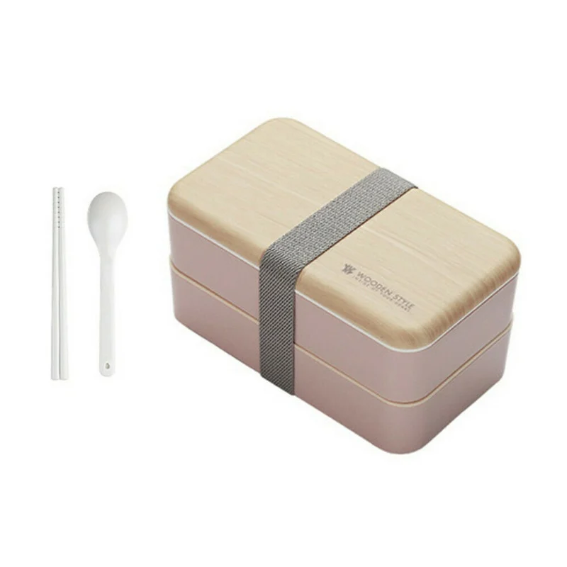 Lunch Box Portable Square Shape Concise Double Layer Household Plastic Hand Held Microwave Lunch Box
Lunch Box Portable Square Shape Concise Double Layer Household Plastic Hand Held Microwave Lunch Box