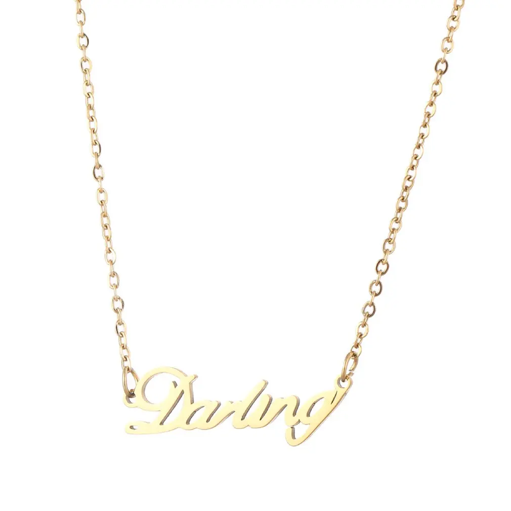Fashionable Letter Daring Pendant Ladies Necklace Multi-element Geometric Chokers Necklaces Women Jewelry Best Gift
Fashionable Letter Daring Pendant Ladies Necklace Multi-element Geometric Chokers Necklaces Women Jewelry Best Gift