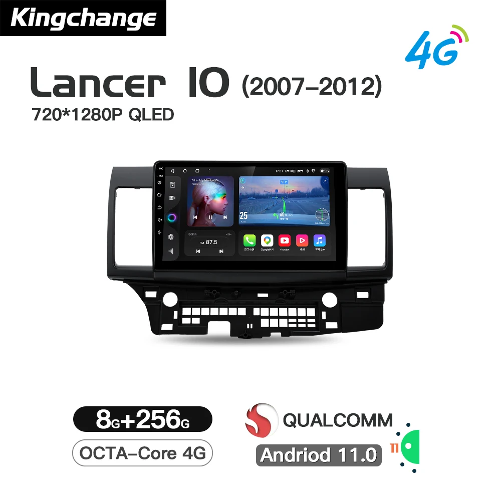 Kingchange Восьмиядерный Android 11 автомобильный видеоплеер с навигацией для Mitsubishi Lancer 10 2007 - 2012 радио Мультимедиа Стерео GPS
Kingchange Восьмиядерный Android 11 автомобильный видеоплеер с навигацией для Mitsubishi Lancer 10 2007 - 2012 радио Мультимедиа Стерео GPS