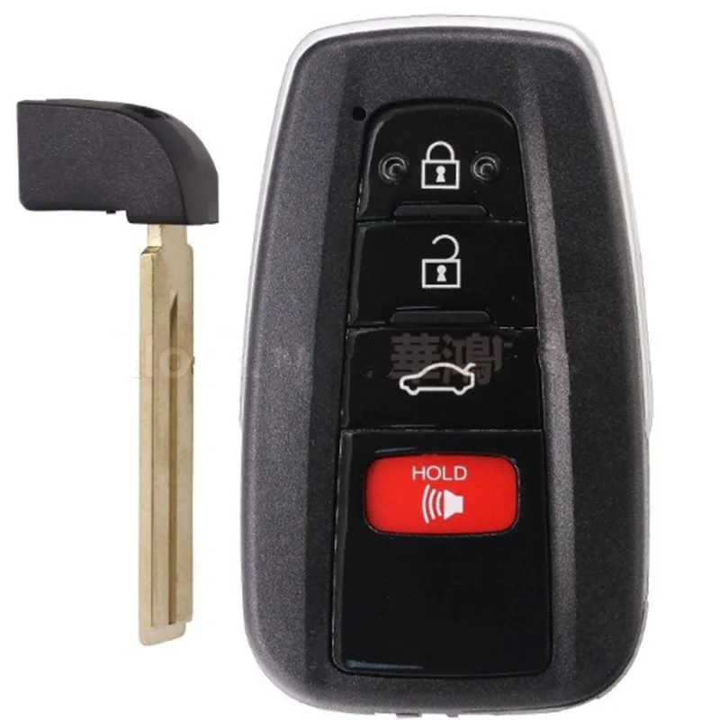 DAKATU 5PCS New Replacement Smart Remote Key Shell Case Fob 4 Button for Toyota C-HR RAV4 Prius 2018-2019
DAKATU 5PCS New Replacement Smart Remote Key Shell Case Fob 4 Button for Toyota C-HR RAV4 Prius 2018-2019