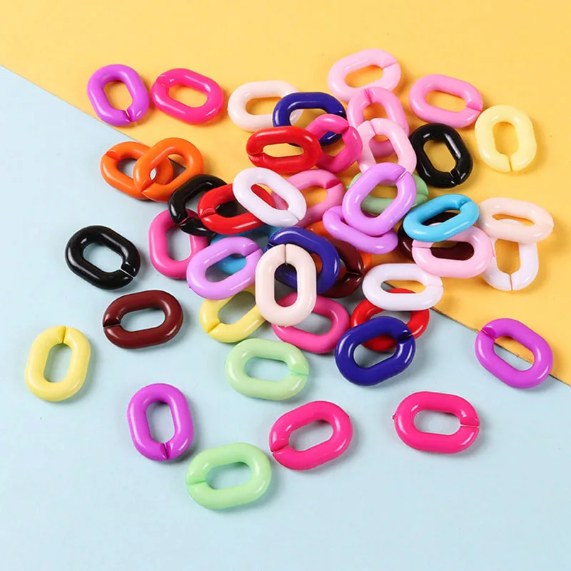 50pcs 17 * 24mm Multi Color Plastic U-Type Acrylic Chain DIY Earrings Necklace Bracelet Jewelry Accessories New Fashion
50pcs 17 * 24mm Multi Color Plastic U-Type Acrylic Chain DIY Earrings Necklace Bracelet Jewelry Accessories New Fashion