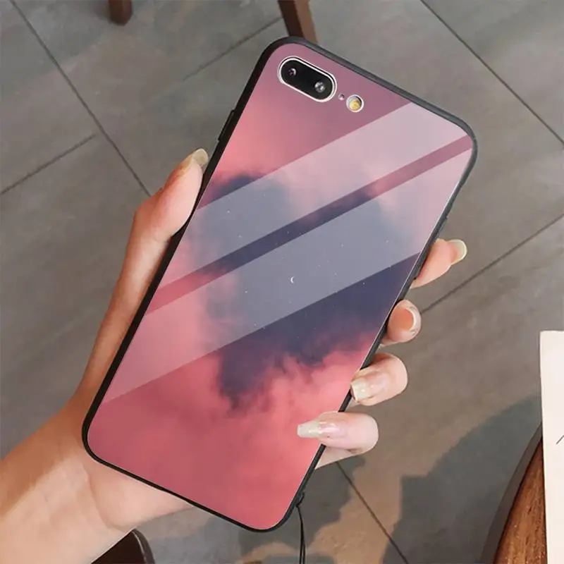 Pink love clouds starry sky Phone Cases Tempered glass For iphone 5C 6 6S 7 8 plus X XS XR 11 PRO MAX 
Pink love clouds starry sky Phone Cases Tempered glass For iphone 5C 6 6S 7 8 plus X XS XR 11 PRO MAX