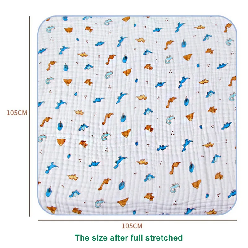 Baby Bath Towel Muslin Cloth Kids Bathrobe Child Blanket Wrap for Newborn Infant Toddler Boys Girls Gauze Cotton 105*105cm
Baby Bath Towel Muslin Cloth Kids Bathrobe Child Blanket Wrap for Newborn Infant Toddler Boys Girls Gauze Cotton 105*105cm