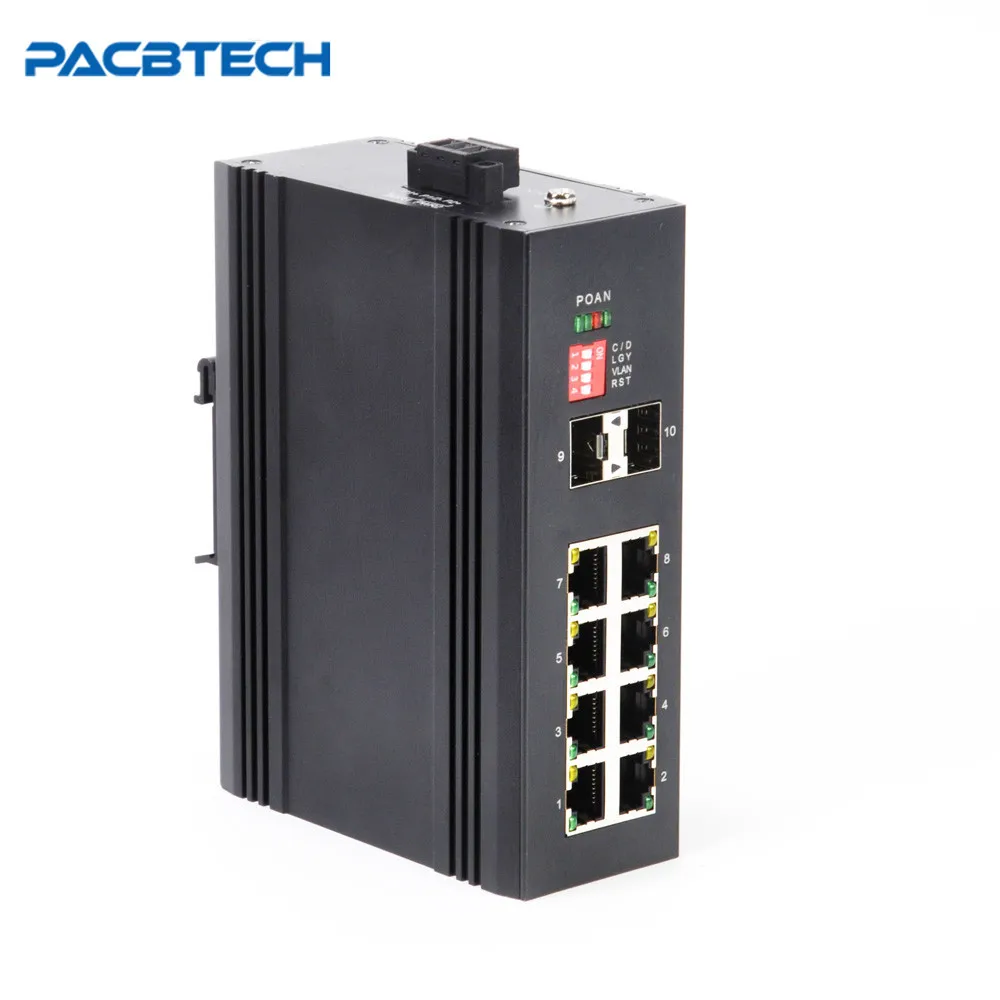 10/100/1000M 2 волоконный и 8RJ45 промышленный волоконно-оптический переключатель
10/100/1000M 2 волоконный и 8RJ45 промышленный волоконно-оптический переключатель