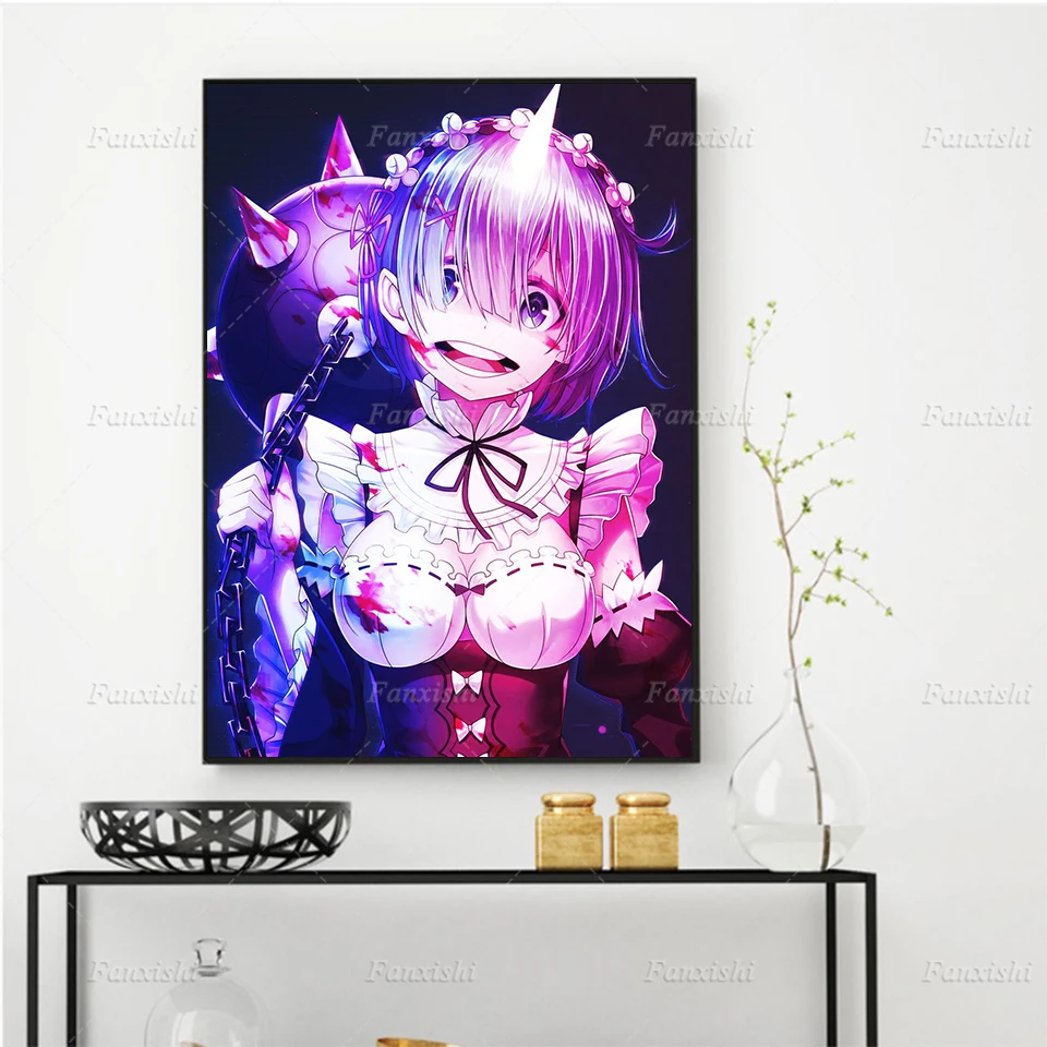 Anime ReZero Rem Poster Abstract Painting Wall Art Print Canvas Modular Picture Boy's Living Room Bedroom Home Decor Unique Gift
Anime ReZero Rem Poster Abstract Painting Wall Art Print Canvas Modular Picture Boy's Living Room Bedroom Home Decor Unique Gift