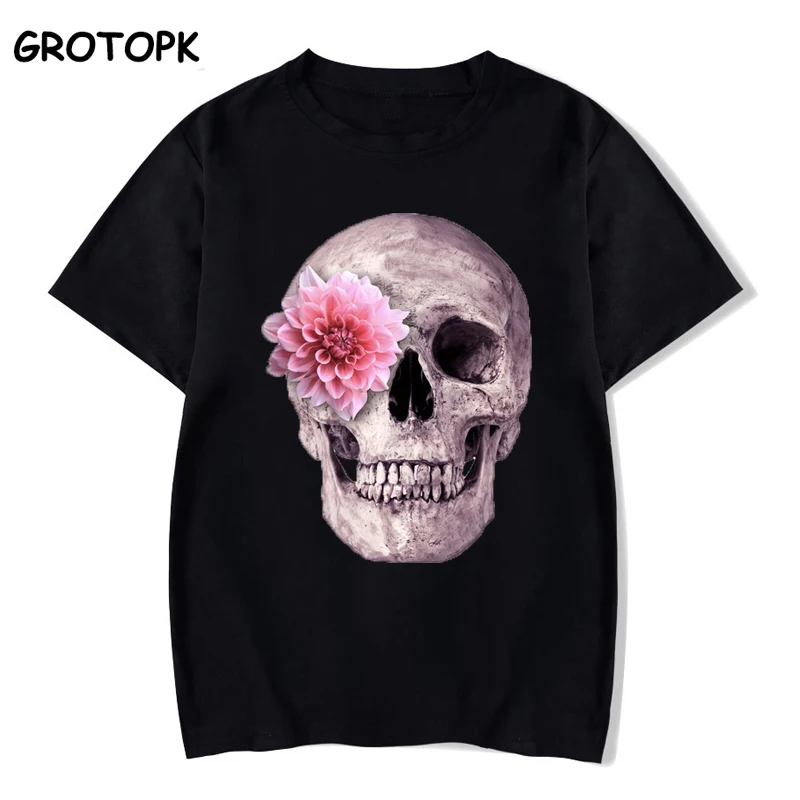 Футболка женская с изображением черепа, модная эстетичная рубашка в стиле Харадзюку, черный топ с коротким рукавом, лето 2022
Футболка женская с изображением черепа, модная эстетичная рубашка в стиле Харадзюку, черный топ с коротким рукавом, лето 2022