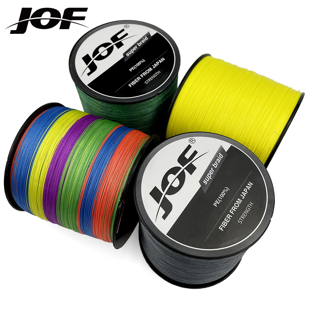 500M 9 Strands Durable Brand Line JOF Japan Multifilament 100% PE Braided Fishing Line 20 to 100LB
500M 9 Strands Durable Brand Line JOF Japan Multifilament 100% PE Braided Fishing Line 20 to 100LB