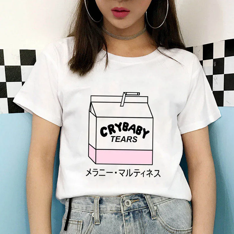 Nieuwe Melk Sap Drinken Leuke Cartoon Vrouwen T-shirt Harajuku Kawaii Lente Zomer Tshirt Casual Outfit Fashion Tops 
Nieuwe Melk Sap Drinken Leuke Cartoon Vrouwen T-shirt Harajuku Kawaii Lente Zomer Tshirt Casual Outfit Fashion Tops