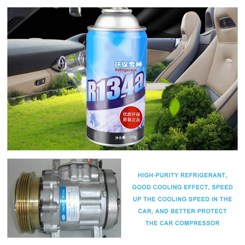 R134A Automotive Air Conditioning Refrigerant Cooling Agent Non-toxic High Purity 99.99% Refrigerant For Air Conditioning System
R134A Automotive Air Conditioning Refrigerant Cooling Agent Non-toxic High Purity 99.99% Refrigerant For Air Conditioning System