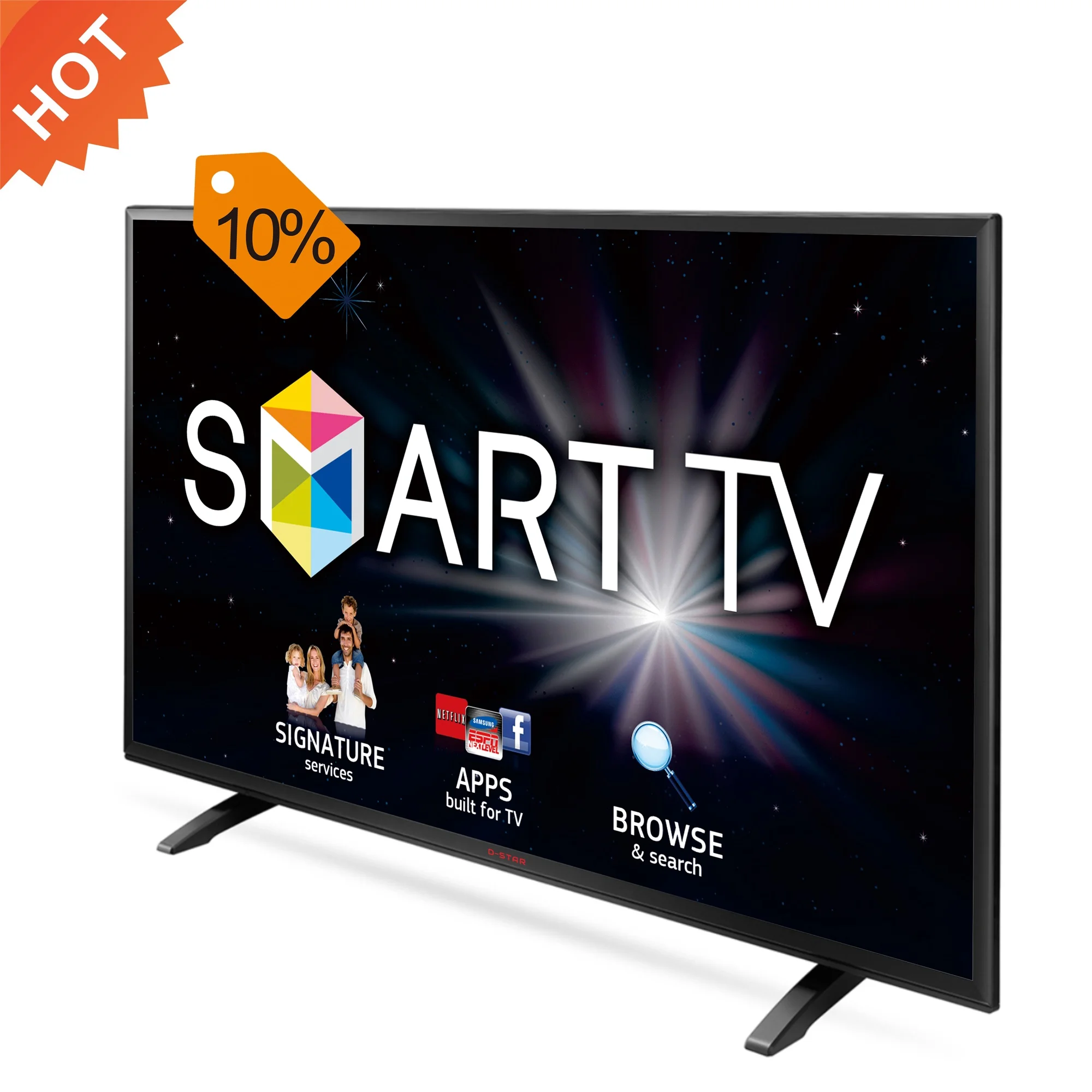 WI-FI светодиодный смарт-ТВ 32 Размеры 39-40 42 46 50 дюймовый LED-телевизор телевизор ТВ |
