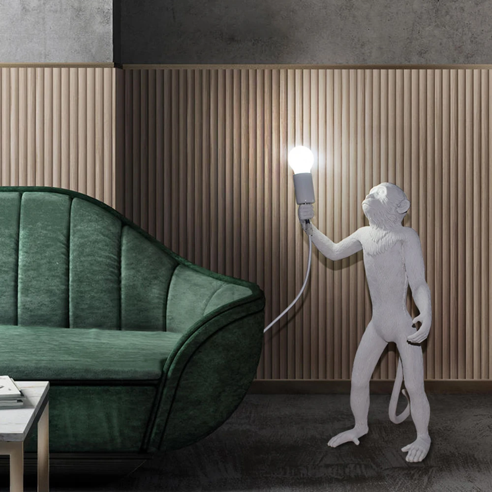 Modern Resin Monkey E27 Table Lamp Creative Study Reading Lamp Bedroom Bedside Led Desk Light Living Room Interior Decoration
Modern Resin Monkey E27 Table Lamp Creative Study Reading Lamp Bedroom Bedside Led Desk Light Living Room Interior Decoration