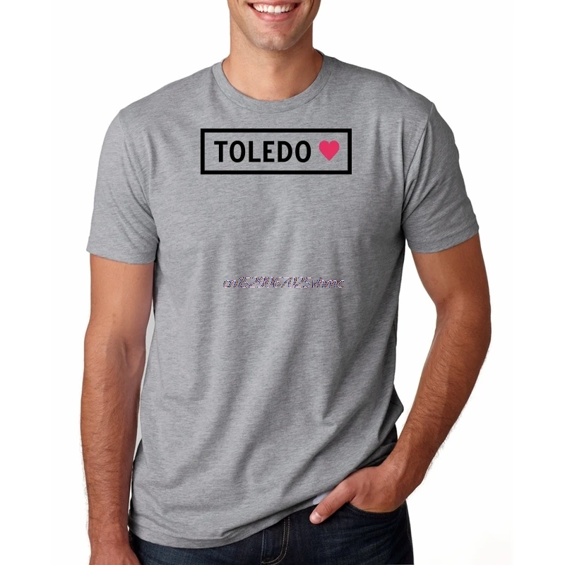 Toledo | классическая мужская футболка в стиле ретро город Огайо Мужская одежда