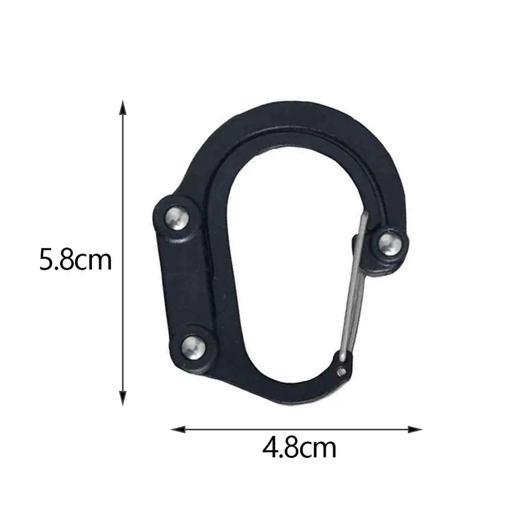 1Pc Carabiner Clip Rotating Hook Hybrid Gear Clip Non-Locking Strong Clips Camping Fishing Hiking Travel Backpack Laggage Clasp 
1Pc Carabiner Clip Rotating Hook Hybrid Gear Clip Non-Locking Strong Clips Camping Fishing Hiking Travel Backpack Laggage Clasp