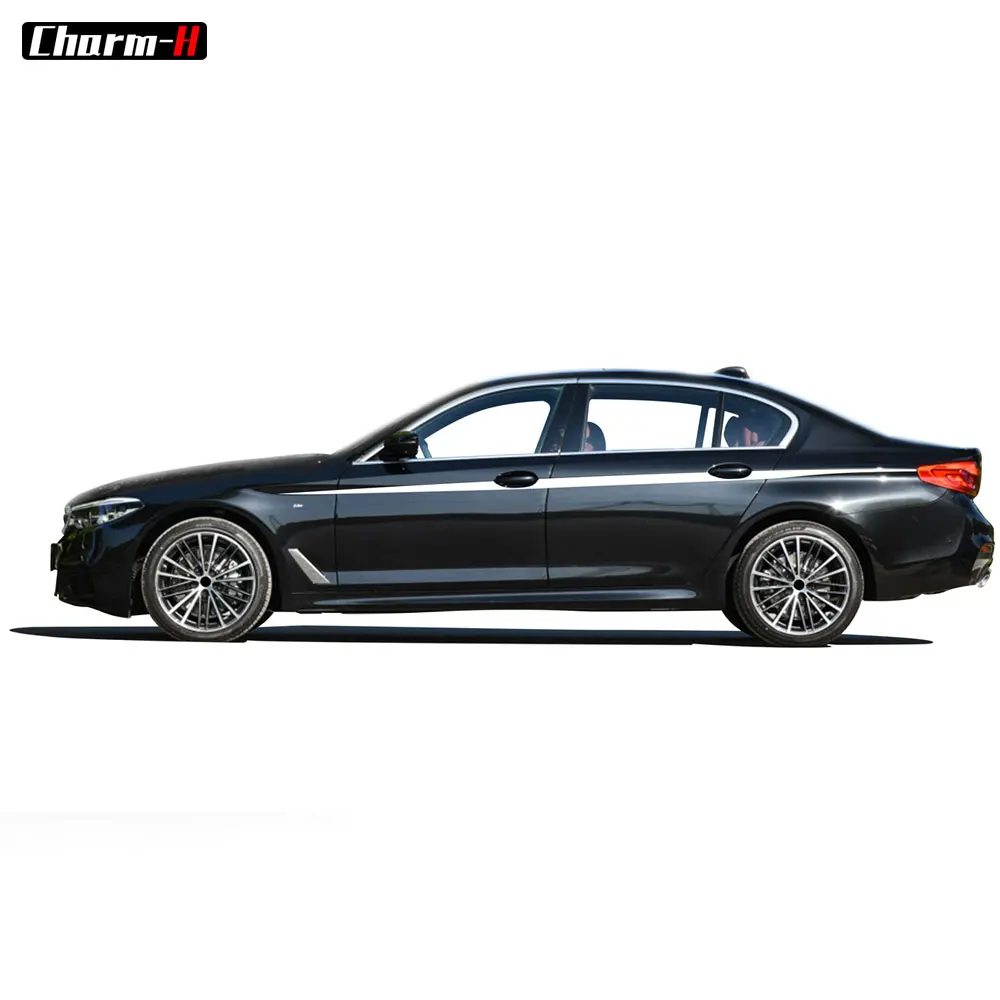 2 шт. Стикеры для BMW G30 G31 5 серии 6 цветов|side stripes decals|5d carbonm performance |