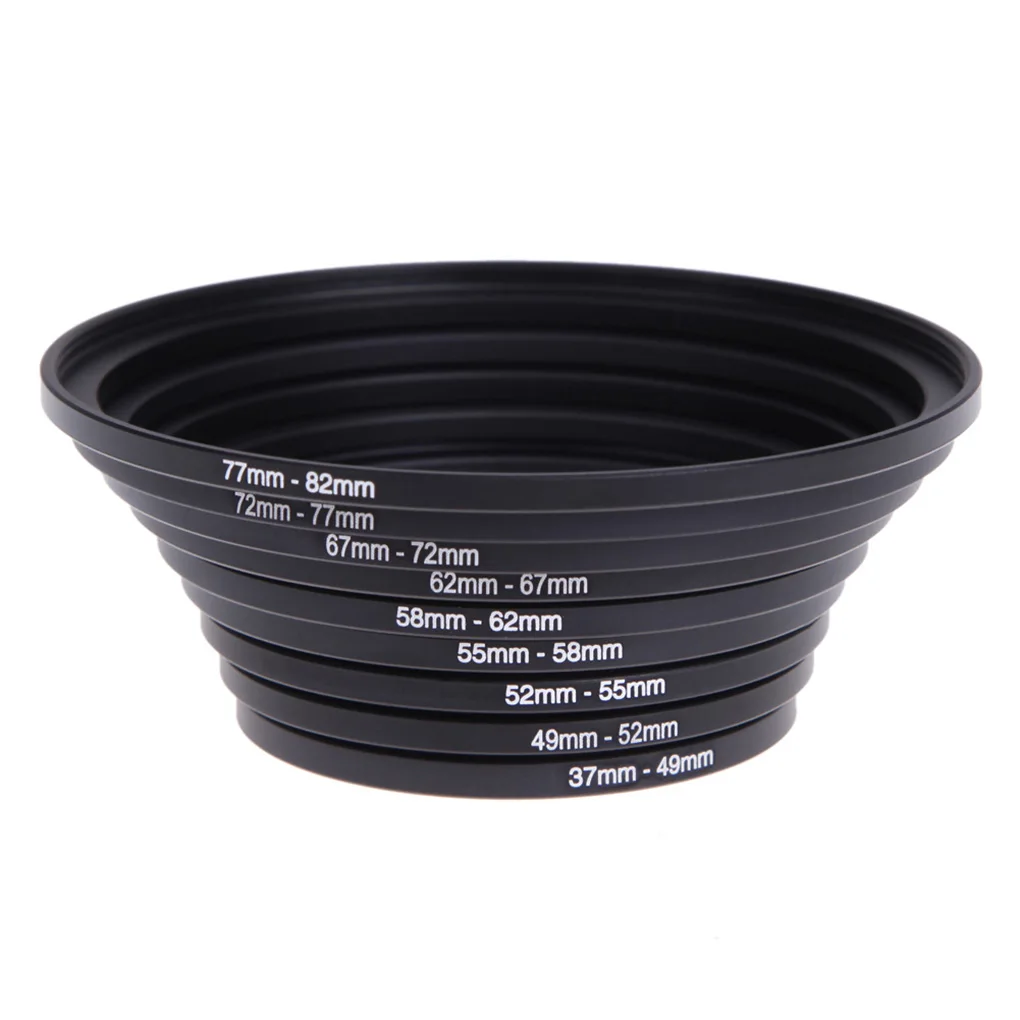 100% GUARANTEE 18pcs Camera Lens Filter Step Up & Down Ring Adapter For Canon Nikon sony all camera DSLR
100% GUARANTEE 18pcs Camera Lens Filter Step Up & Down Ring Adapter For Canon Nikon sony all camera DSLR
