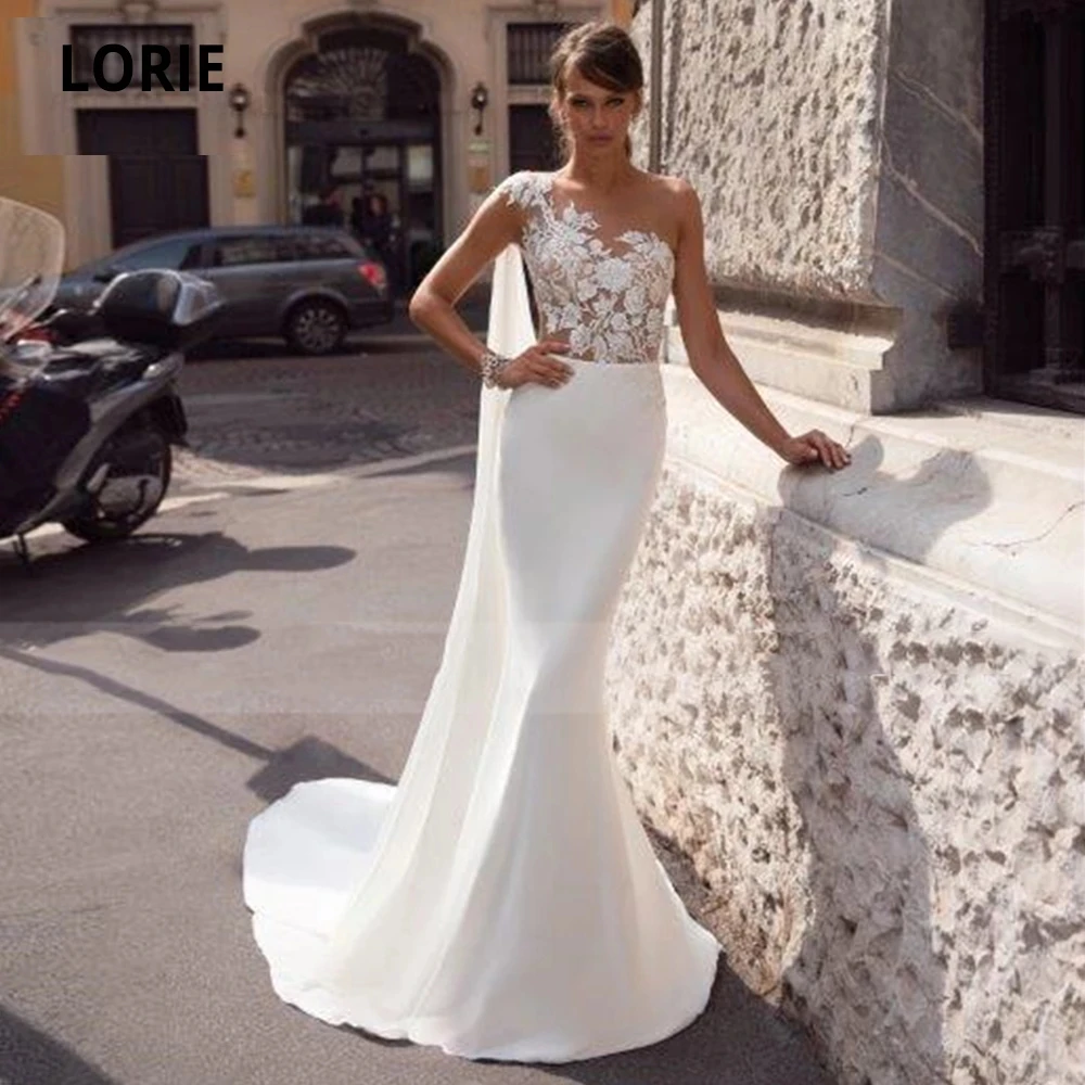 ANGELSBRIDEP One-Shoulder Chiffon Mermaid Wedding Dresses 2021 Vestido De Noiva Fashion Appliques Court Train Formal Bride Dress
ANGELSBRIDEP One-Shoulder Chiffon Mermaid Wedding Dresses 2021 Vestido De Noiva Fashion Appliques Court Train Formal Bride Dress