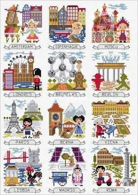 cross stitch kit Animal cotton thread Love lock canvas stitching embroidery Magazine Tour Map of European Countries
cross stitch kit Animal cotton thread Love lock canvas stitching embroidery Magazine Tour Map of European Countries