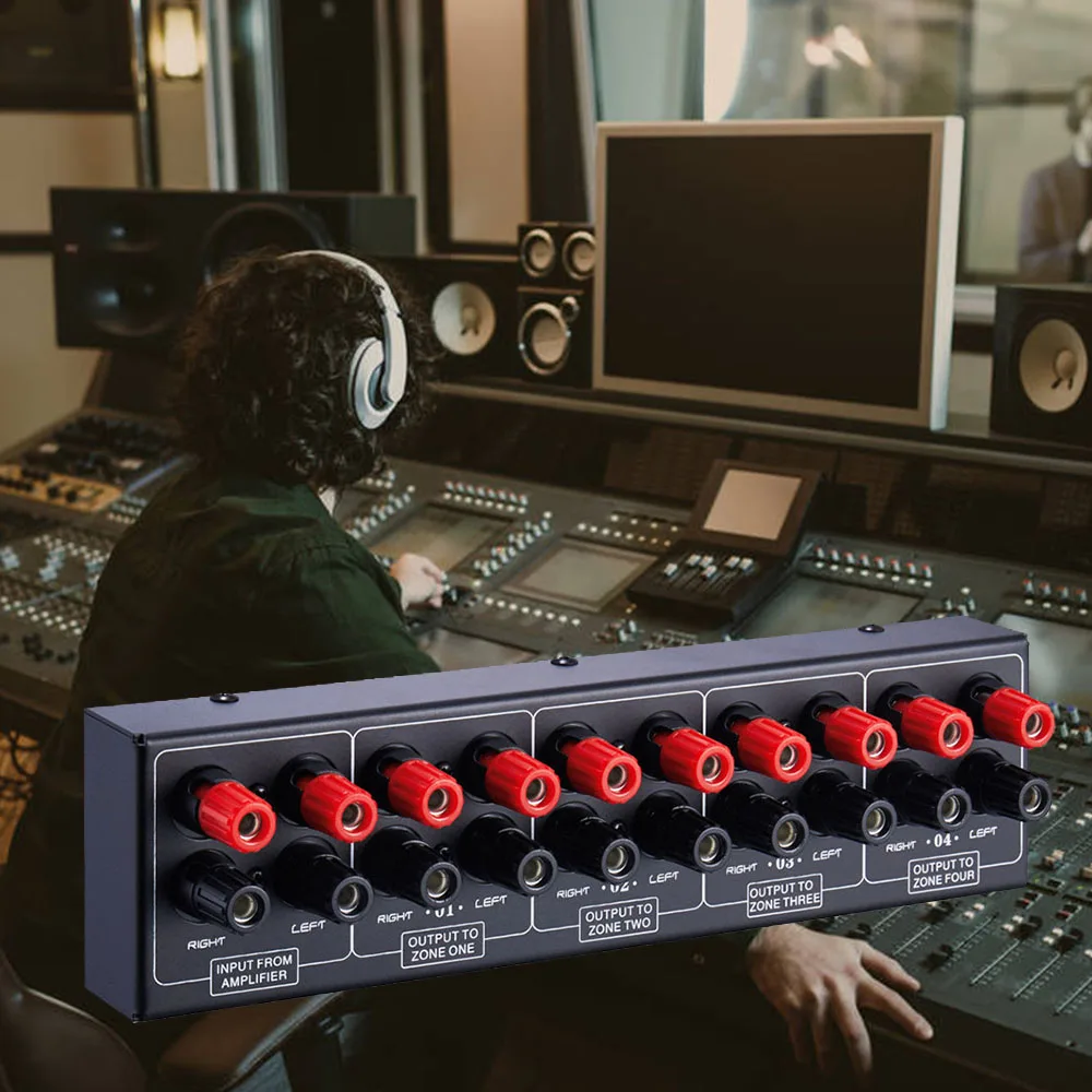 Разветвитель 1 в 4 Внешний, RCA AV сплиттер с 4 зонами, селектор стереозвука, панель распределения сигнала
Разветвитель 1 в 4 Внешний, RCA AV сплиттер с 4 зонами, селектор стереозвука, панель распределения сигнала