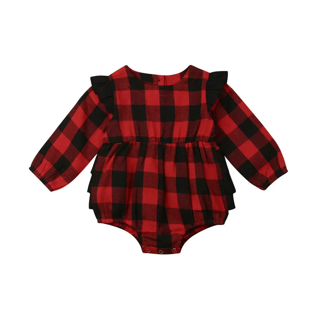 Christmas Clothes Newborn Toddler Baby Girl Clothes Plaid Clothes Christmas Romper Jumpsuit Outfit 0-18M
Christmas Clothes Newborn Toddler Baby Girl Clothes Plaid Clothes Christmas Romper Jumpsuit Outfit 0-18M