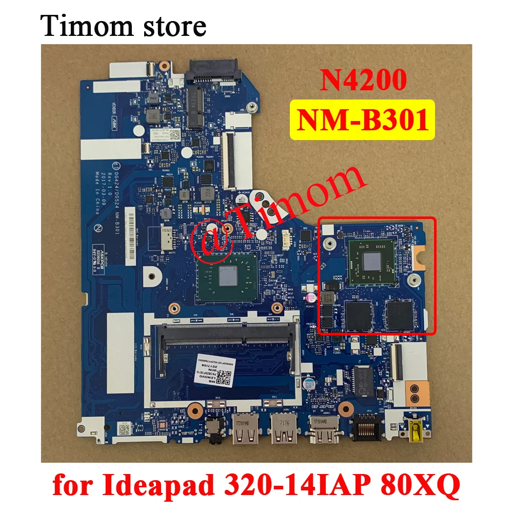 N4200 R17M M1 2G для Ideapad 320-14IAP 80XQ ноутбука, независимая материнская плата, модель 5B20P19714 5B20P19715
N4200 R17M M1 2G для Ideapad 320-14IAP 80XQ ноутбука, независимая материнская плата, модель 5B20P19714 5B20P19715