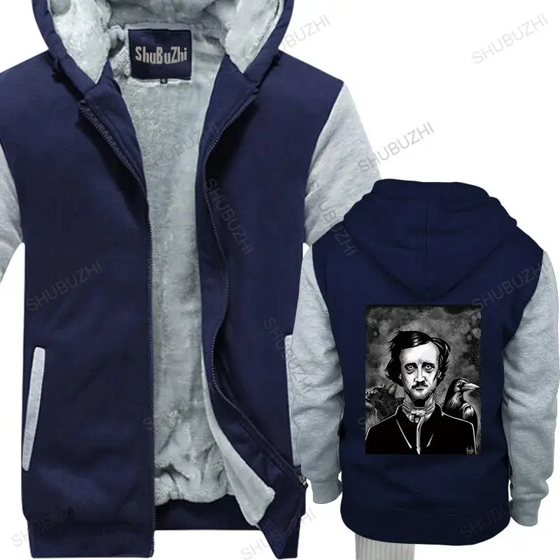 homme cotton hoodies zipper Nevermore Edgar Allan Poe brand winter hoodie warm jacket fleece hoody male coat
homme cotton hoodies zipper Nevermore Edgar Allan Poe brand winter hoodie warm jacket fleece hoody male coat