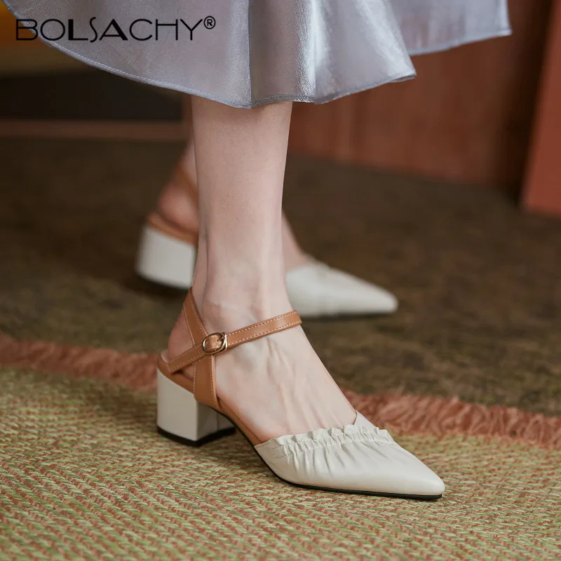 2021 New High heels Pumps Women Shoes Summer Ladies Fashion Pointed Toe Buckle Strap Square Heel Sandals Zapatos de Mujer beige
2021 New High heels Pumps Women Shoes Summer Ladies Fashion Pointed Toe Buckle Strap Square Heel Sandals Zapatos de Mujer beige