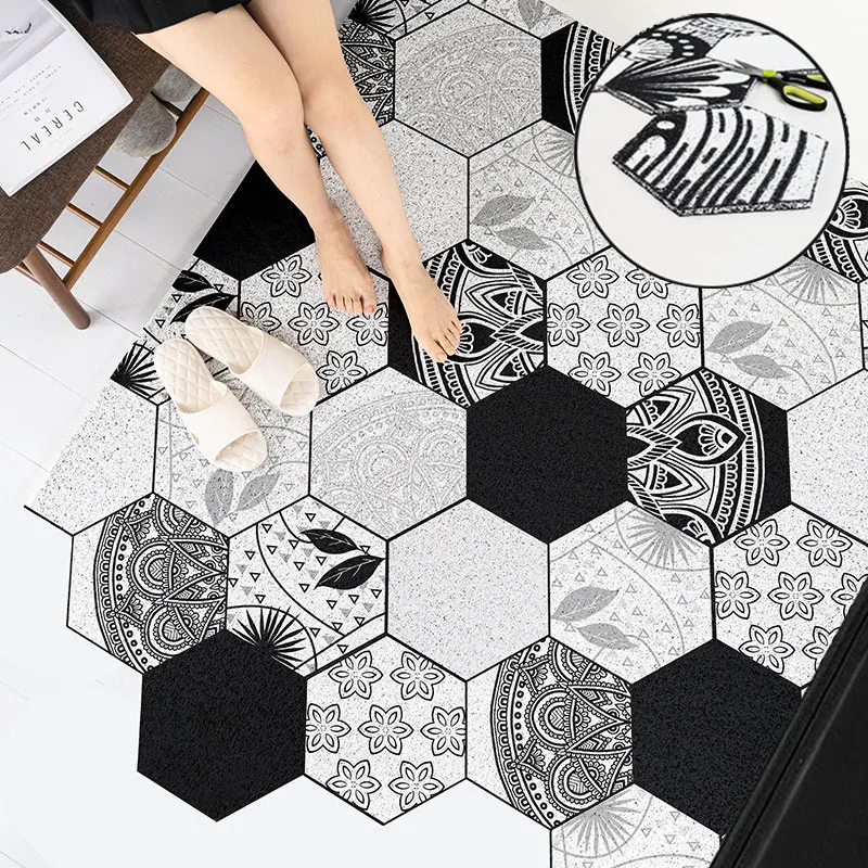 Nordic Geometry Carpet Welcome Home Door Mat Carpet Home PVC Silk Loop Floor Entrance Mat Carpet Kitchen Bath Non-Slip Doormat
Nordic Geometry Carpet Welcome Home Door Mat Carpet Home PVC Silk Loop Floor Entrance Mat Carpet Kitchen Bath Non-Slip Doormat