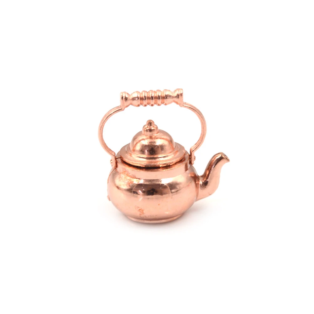 1pc Classic Toys 1/12 Doll House Miniature Copper Tea Kettle/Tea Pot Pretend Play Furniture Toys For Miniature Kitchen Accessory
1pc Classic Toys 1/12 Doll House Miniature Copper Tea Kettle/Tea Pot Pretend Play Furniture Toys For Miniature Kitchen Accessory