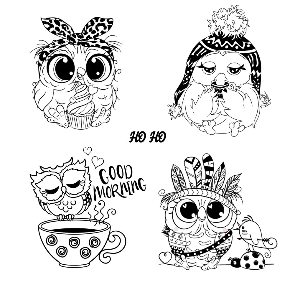 DABOXIBO Cute Owl Drinking Coffee Clear Stamps Mold For DIY Scrapbooking Cards Making Decorate Crafts 2020 NEW Arrival
DABOXIBO Cute Owl Drinking Coffee Clear Stamps Mold For DIY Scrapbooking Cards Making Decorate Crafts 2020 NEW Arrival