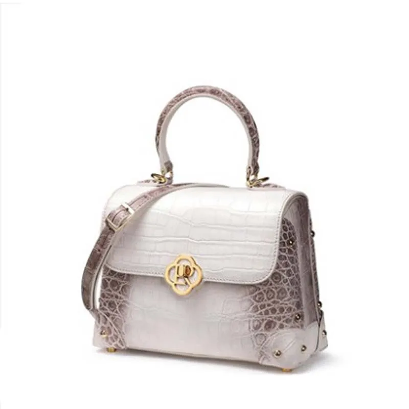 ouluoer import crocodile bag women handbag white One shoulder bag women bag large capacity Female bag crocodile leather
ouluoer import crocodile bag women handbag white One shoulder bag women bag large capacity Female bag crocodile leather