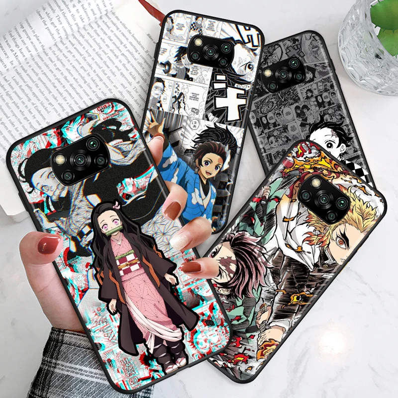 Hot Anime Demon Slayer For Xiaomi Poco X3 NFC GT M3 M2 X2 F3 F2 Pro C3 F1 Mi Play Mix 3 A2 A1 6X 5X Black Phone Case
Hot Anime Demon Slayer For Xiaomi Poco X3 NFC GT M3 M2 X2 F3 F2 Pro C3 F1 Mi Play Mix 3 A2 A1 6X 5X Black Phone Case
