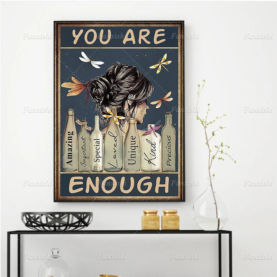 Butterfly Girl You Are Enough Amazing Special Unique Precious Poster And Print Canvas Painting Wall Art Picture For Living Room
Butterfly Girl You Are Enough Amazing Special Unique Precious Poster And Print Canvas Painting Wall Art Picture For Living Room