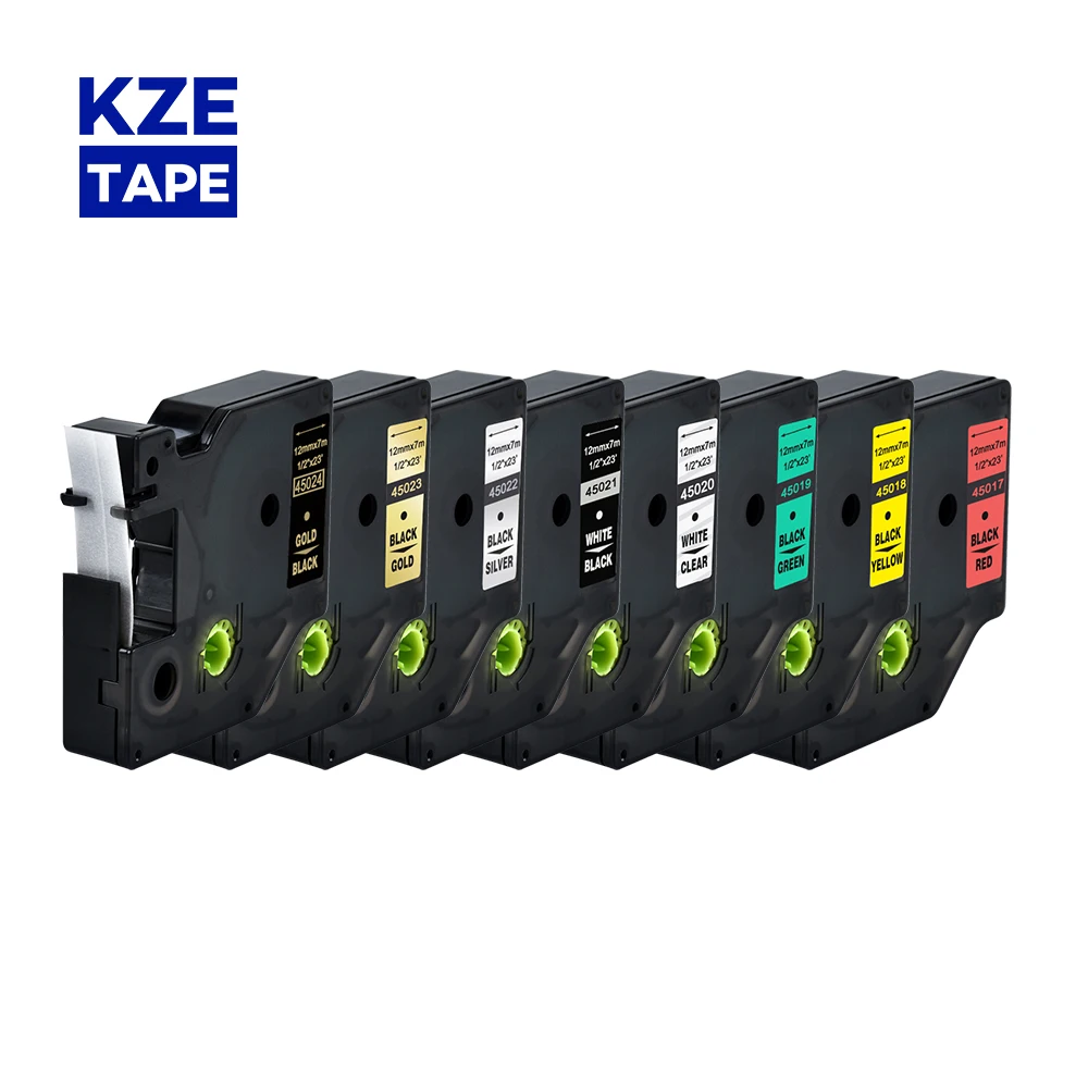 Compatible Dymo D1 label tape Multicolor typewriter ribbon for Dymo label printer 160 Label Maker as 45013 45010 45013 45016
Compatible Dymo D1 label tape Multicolor typewriter ribbon for Dymo label printer 160 Label Maker as 45013 45010 45013 45016