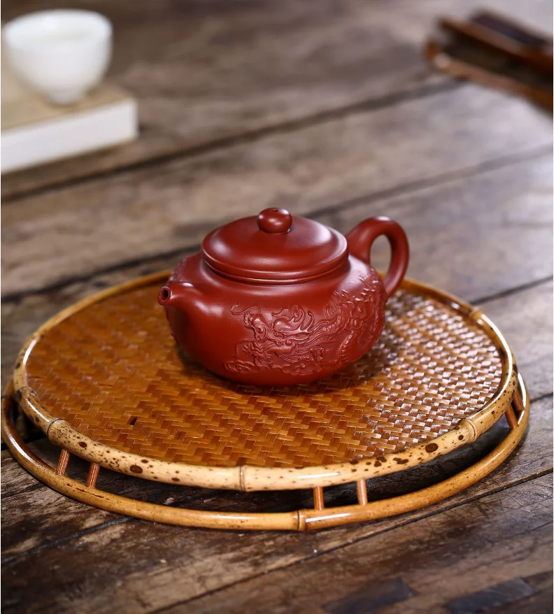 China Long Wen Fang Gu Kettle Ceramic Teapot For Tea Puer Oolong Tea Set Handmade
China Long Wen Fang Gu Kettle Ceramic Teapot For Tea Puer Oolong Tea Set Handmade