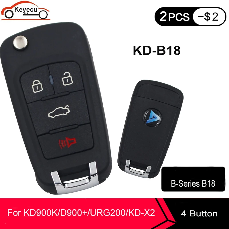 KEYECU 5 Pcs/ Lot, KEYDIY B Series B18 Universal KD Remote Control 4 Button for KD900 KD900+ URG200 KD-X2 Mini Key B18
KEYECU 5 Pcs/ Lot, KEYDIY B Series B18 Universal KD Remote Control 4 Button for KD900 KD900+ URG200 KD-X2 Mini Key B18