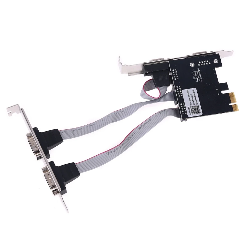 TXB071 PCI Express Add on Card 4 Ports Serial Riser Cards Multi RS232 DB9 COM PCIe Expansion Adapter
TXB071 PCI Express Add on Card 4 Ports Serial Riser Cards Multi RS232 DB9 COM PCIe Expansion Adapter