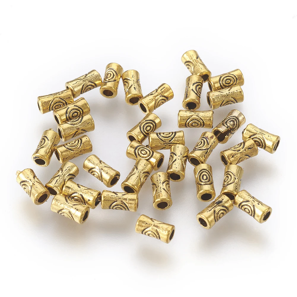 100pcs 3*5mm Tibetan Style Alloy Beads Tube Antique Golden Color Beads For DIY Jewelry Making, Hole: 1mm
100pcs 3*5mm Tibetan Style Alloy Beads Tube Antique Golden Color Beads For DIY Jewelry Making, Hole: 1mm