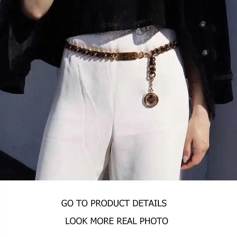 Cosmicchic 2020 Runway Gold Coin Vintage Belt Necklace 2 Way To Wear Sheepskin 24K-Gold Waistband Decorative Weaving Waist Chain
Cosmicchic 2020 Runway Gold Coin Vintage Belt Necklace 2 Way To Wear Sheepskin 24K-Gold Waistband Decorative Weaving Waist Chain