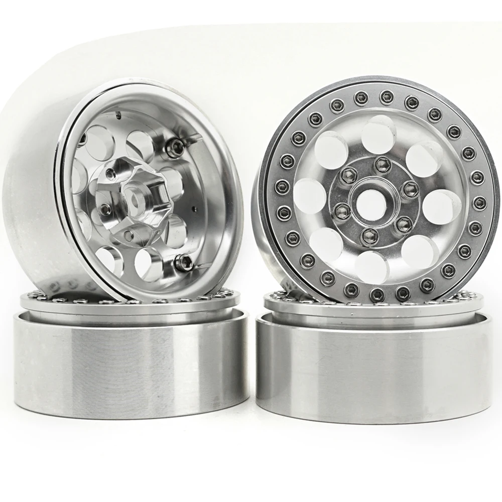 YEAHRUN 1/4 Pcs Metal 1.9inch RC Rock Crawler Car Beadlock Wheel Rims Wheel Hub For 1/10 Axial SCX10 CC01 D90 F350 RC4WD 90034
YEAHRUN 1/4 Pcs Metal 1.9inch RC Rock Crawler Car Beadlock Wheel Rims Wheel Hub For 1/10 Axial SCX10 CC01 D90 F350 RC4WD 90034