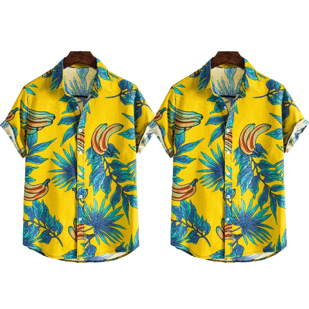 Beach Print Shirts for Men Turn-down Collar Button Up Shirts Fashion Summer Top Casual Shirts Men Clothing
Beach Print Shirts for Men Turn-down Collar Button Up Shirts Fashion Summer Top Casual Shirts Men Clothing