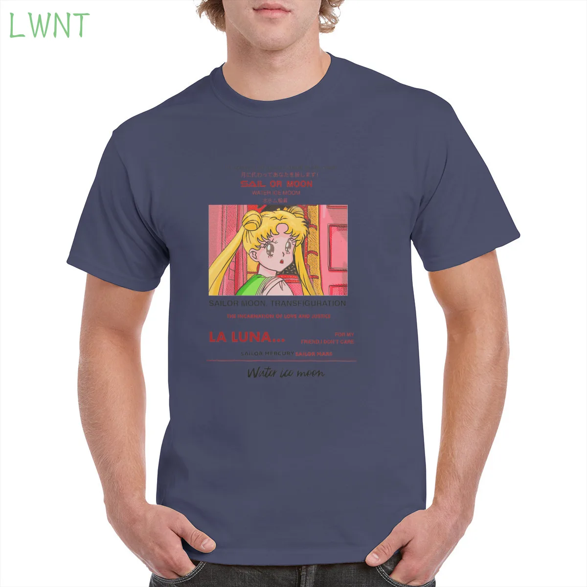 100% Cotton Sailor Moon T shirt Top Harajuku Aesthetic T-shirt Oversized clothes Female/Man
100% Cotton Sailor Moon T shirt Top Harajuku Aesthetic T-shirt Oversized clothes Female/Man